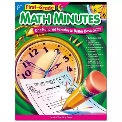 Math Minutes - One Hundred Minutes To Better Basic Skills - Grade 1