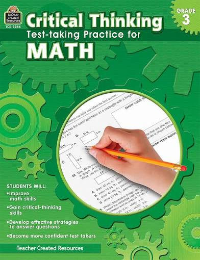 Critical Thinking - Test-Taking Practice For Math - Grade 3