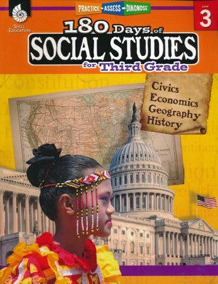 180 Days Of Social Studies For Third Grade