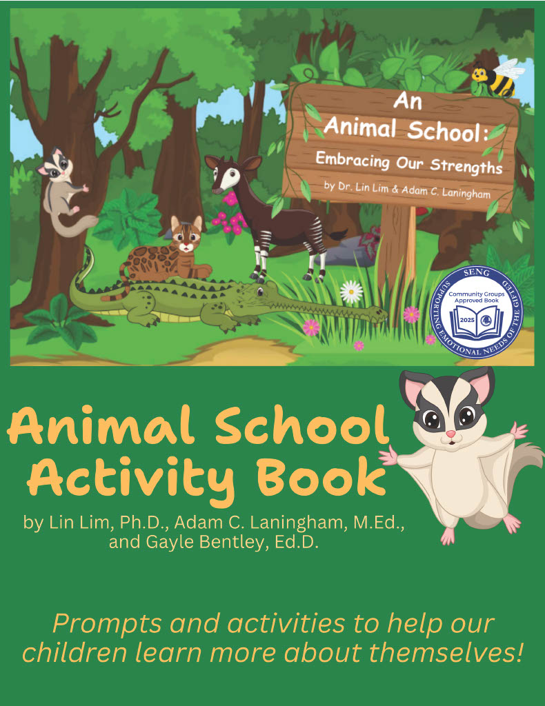 Animal School Activity Book: Prompts and activities to help our children learn more about themselves!