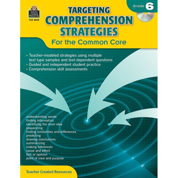Targeting Comprehension Strategies For The Common Core -Grade 6