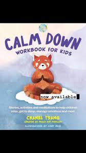 Calm Down Workbook For Kids