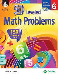 50 Leveled Math Problems - Grade 6