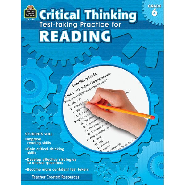 Critical Thinking- Test-Taking Practice For Reading - Grade 6