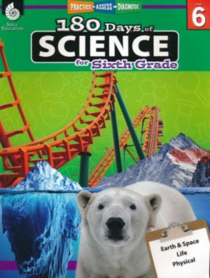 180 Days Of Science For Sixth Grade