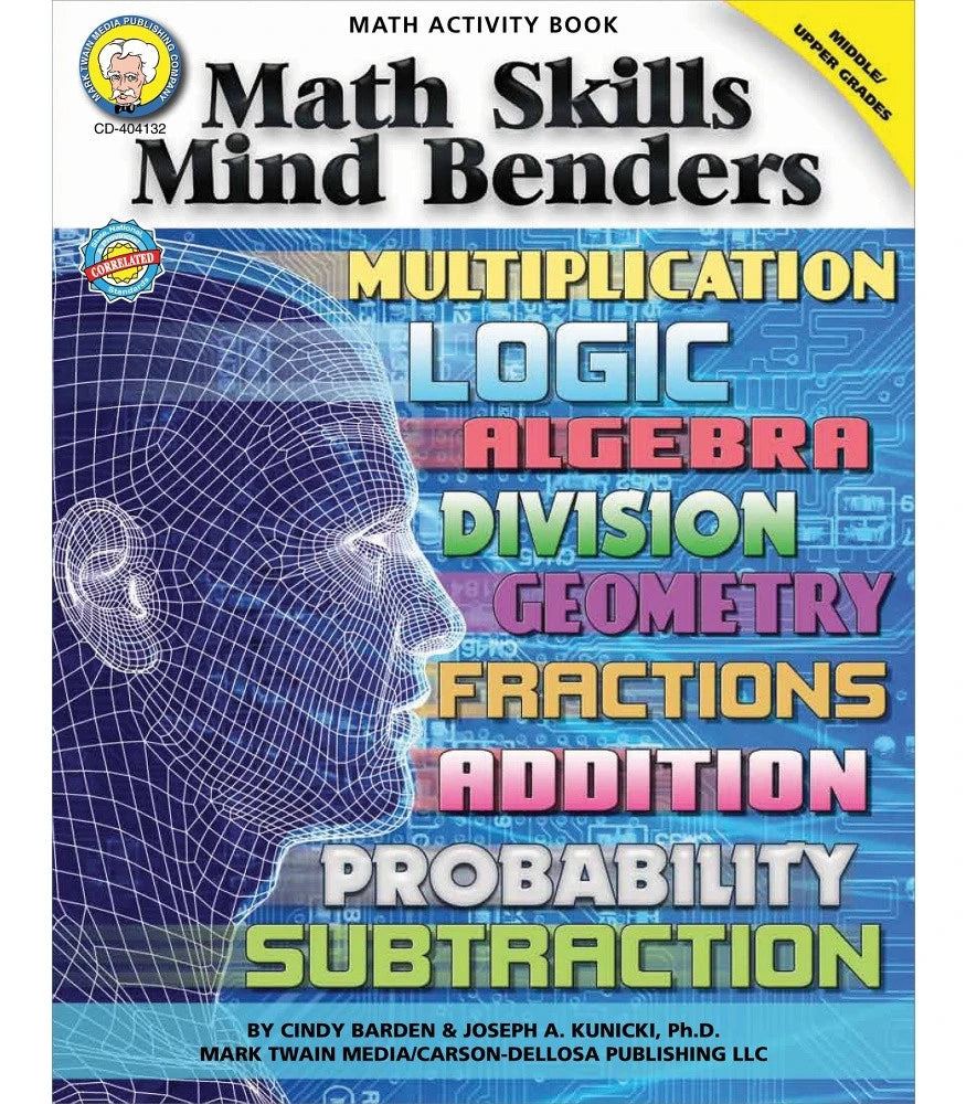 Math Skills Mind Benders - Middle/Upper Grades