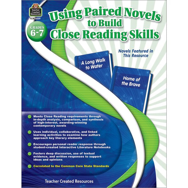 Using Paired Novels To Build Close Reading Skills - Grades 6-7