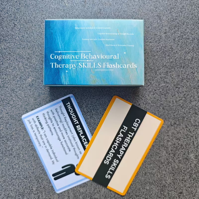 Cognitive Behavioral Therapy SKILLS Flashcards