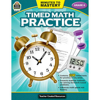 Timed Math Practice - Grade 6