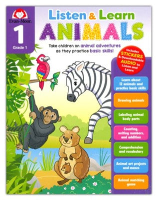 Listen And Learn - Animals - Grade 1