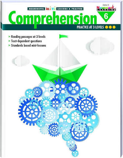 Comprehension - Practice At 3 Levels - Grade 6