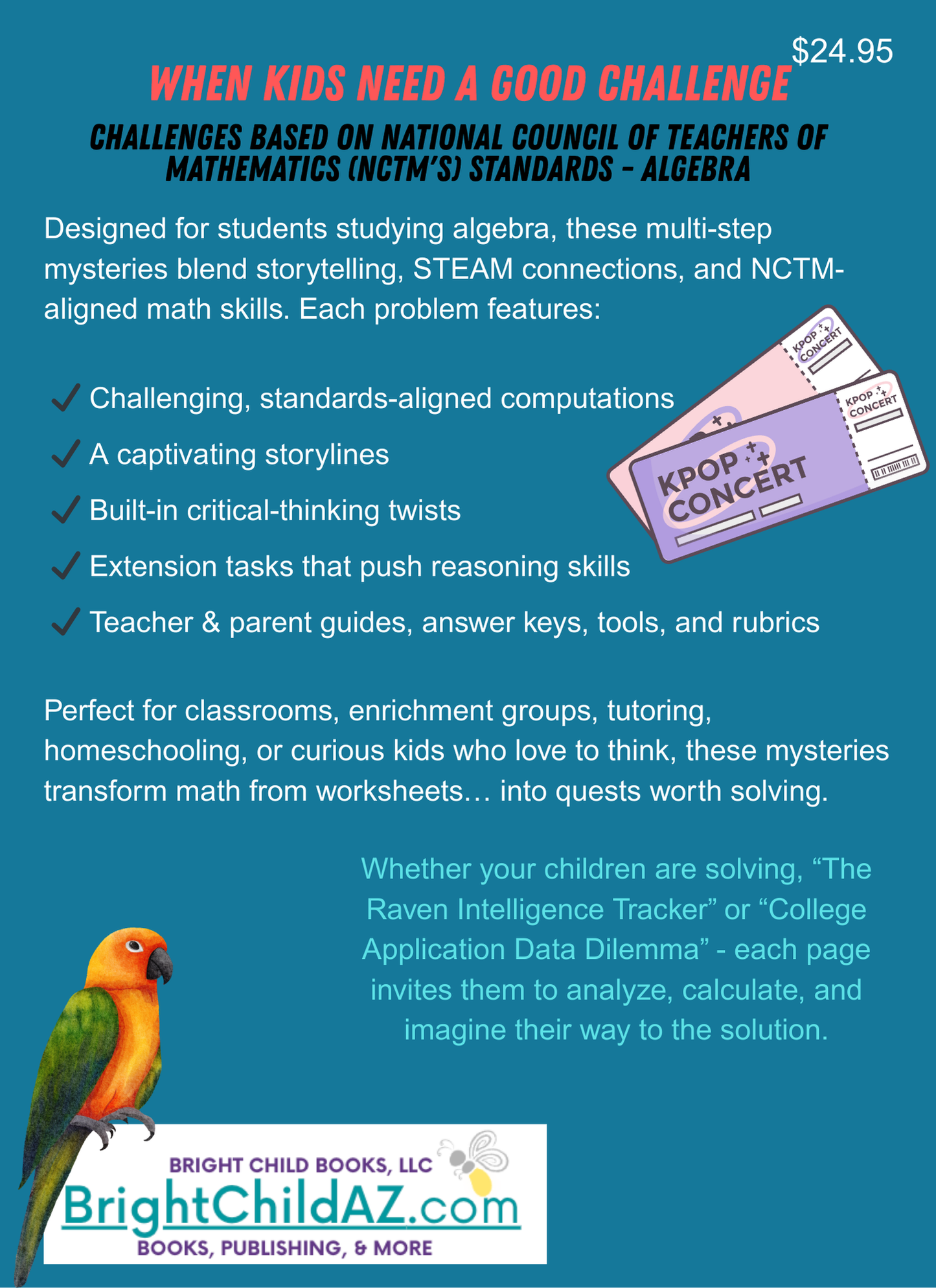 Math Mysteries for Curious Minds - Algebra