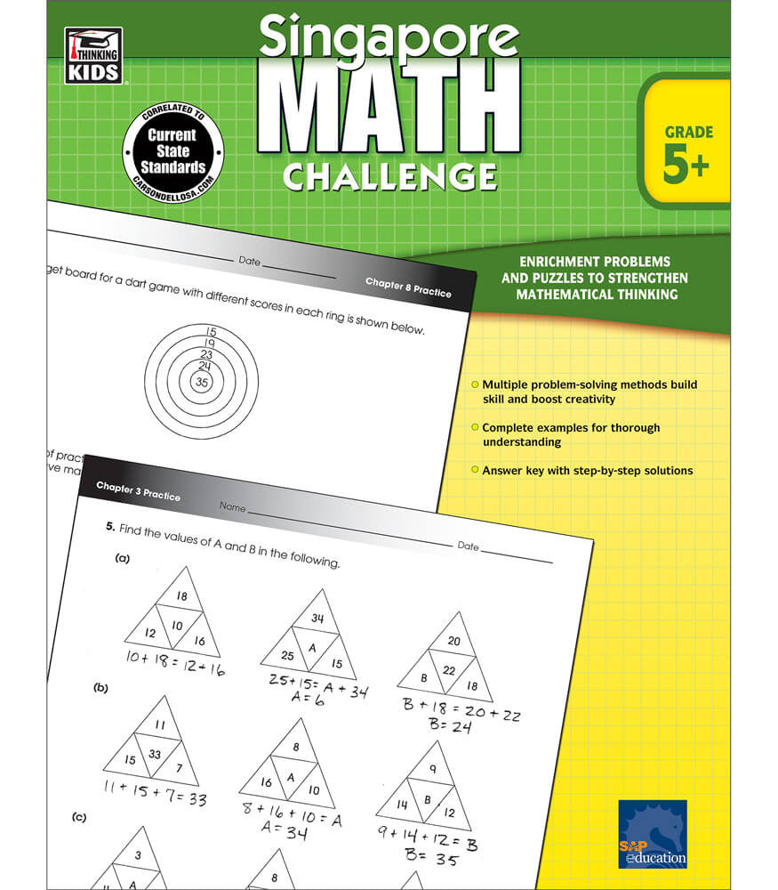 Singapore Math Challenge - Grade 5+