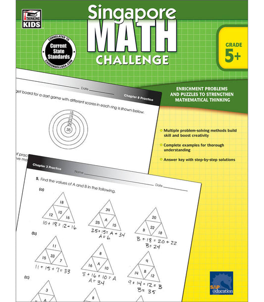 Singapore Math Challenge - Grade 5+