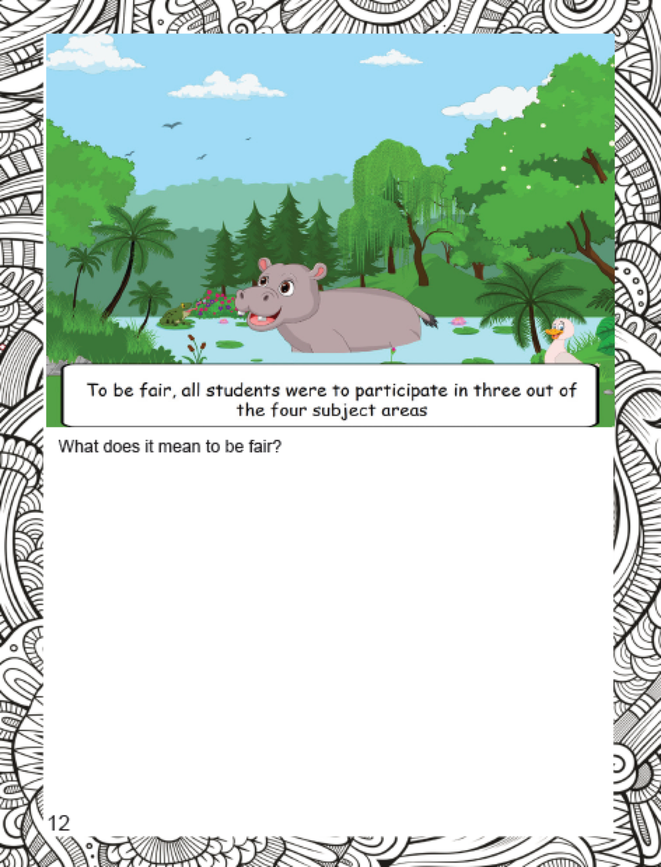 Animal School Activity Book: Prompts and activities to help our children learn more about themselves!