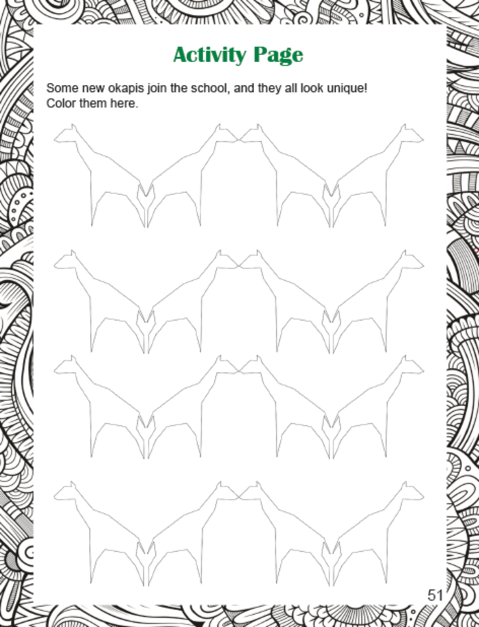 Animal School Activity Book: Prompts and activities to help our children learn more about themselves!