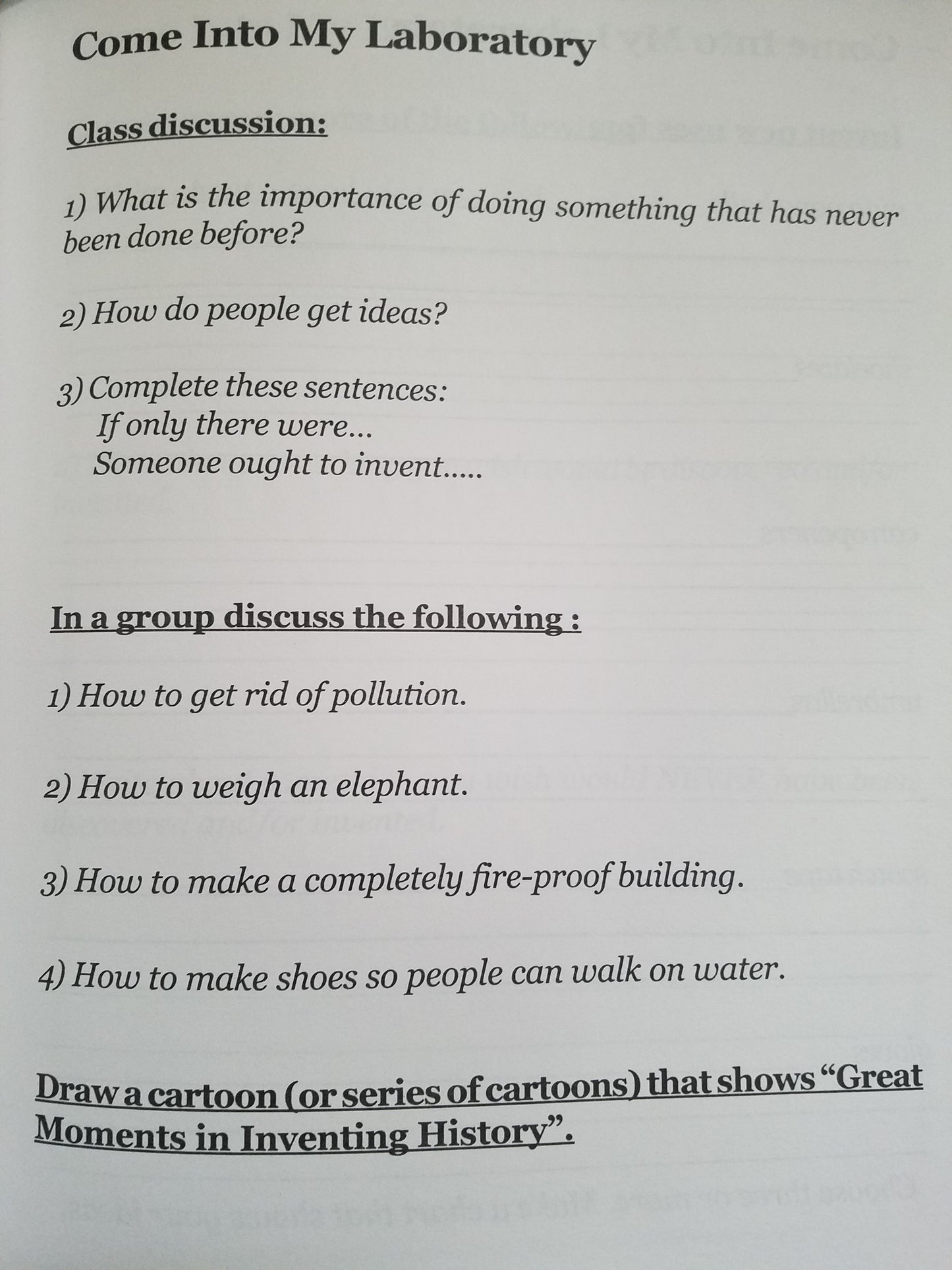 Thinking & Writing Activities for the Brain (Book 2)
