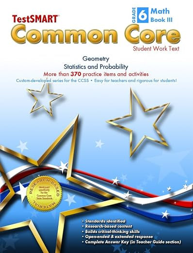 TestSMART Common Core Student Work Text - Grade 6