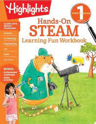 Hands-On STEAM - Learning Fun Workbook - Grade 1