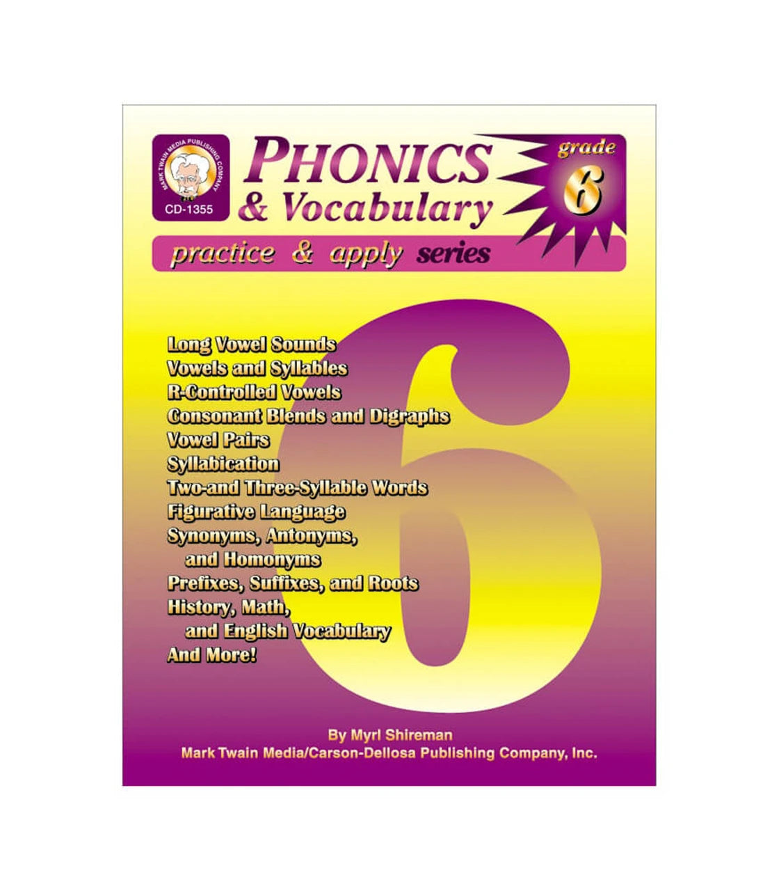Phonics & Vocabulary - Practice & Apply - Grade 6