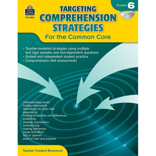 Targeting Comprehension Strategies For The Common Core -Grade 6