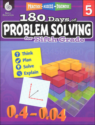 180 Days Of Problem Solving For Fifth Grade