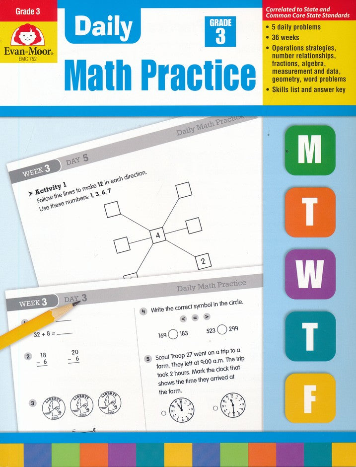 Daily Math Practice Series