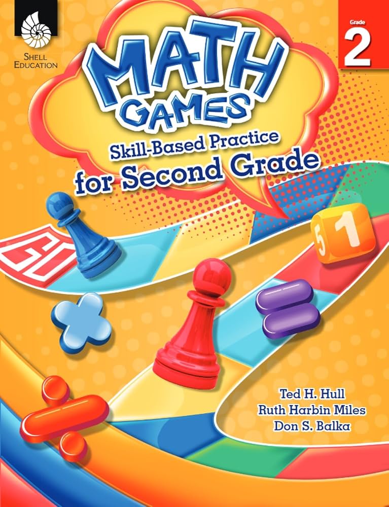 Math Games - Skill Based Practice For Second Grade