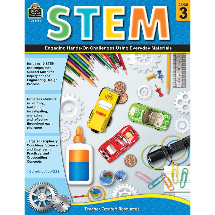 STEM - Engaging Hands-On Challenges Using Everyday Materials - Grade 3