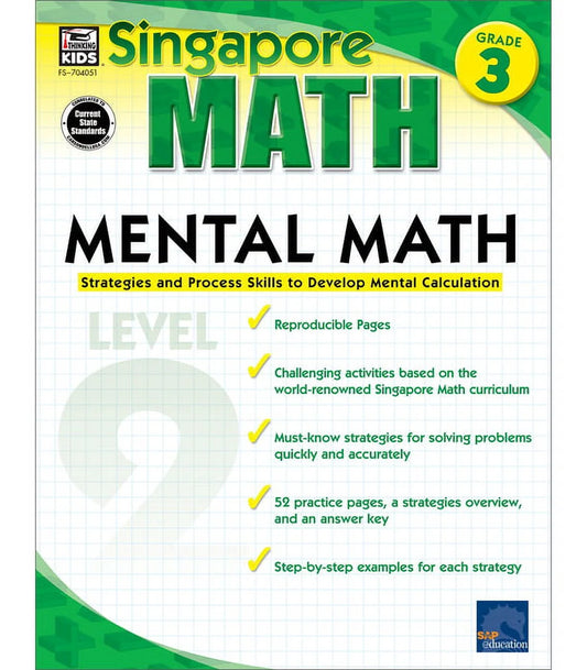 Singapore Math - Mental Math - Grade 3