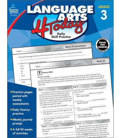 Language Arts 4 Today - Grade 3