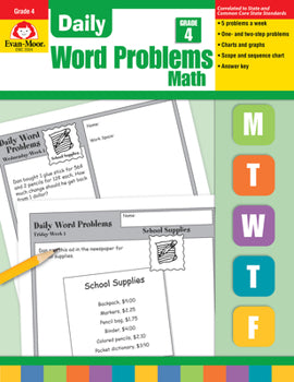 Daily Word Problems Math Series