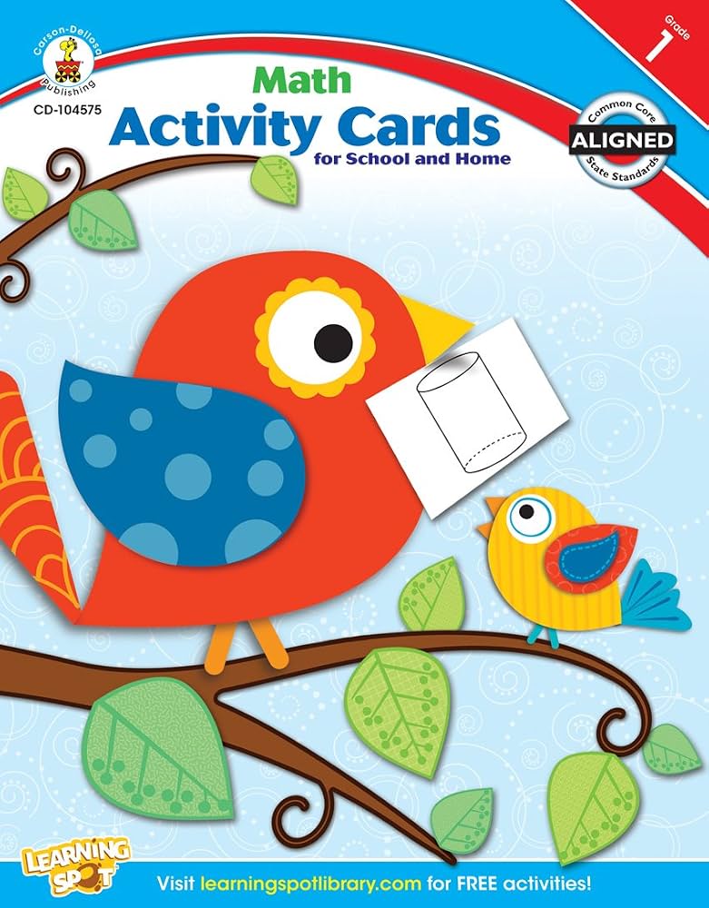 Math Activity Cards - Grade 2