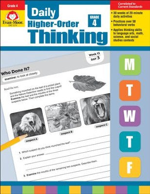 Daily High-Order Thinking - Grade 4