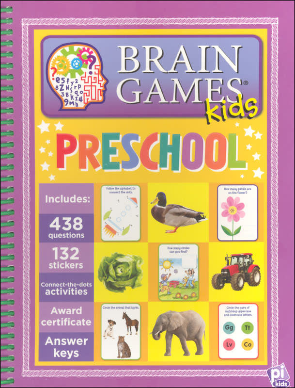 Brain Games Kids Preschool