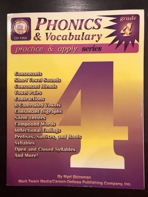 Phonics & Vocabulary - Practice & Apply - Grade 4