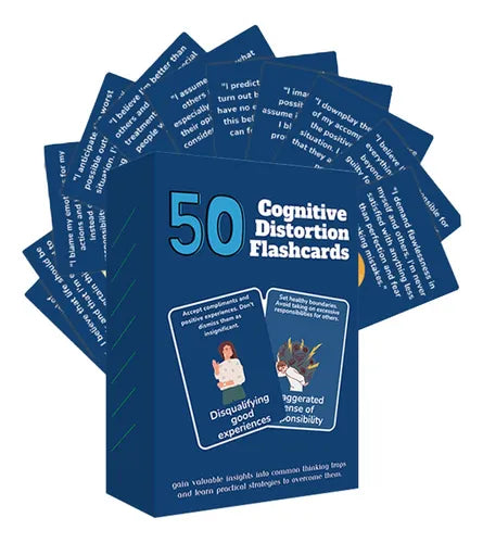 50 Cognitive Distortion Cards