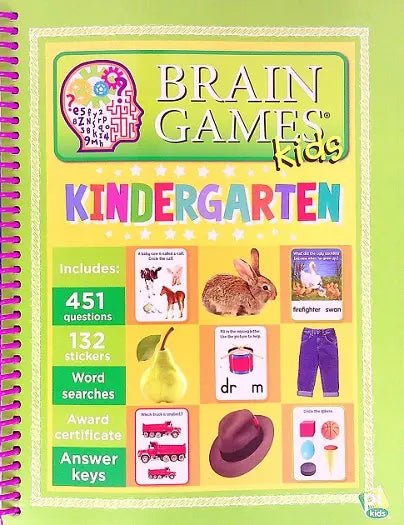 Brain Games Kids Kindergarten