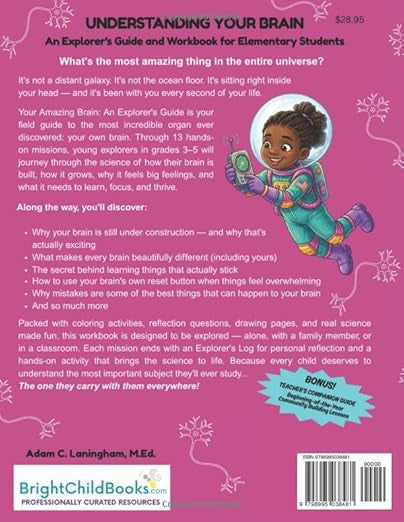 Understanding Your Brain - Workbook For Elementary Students