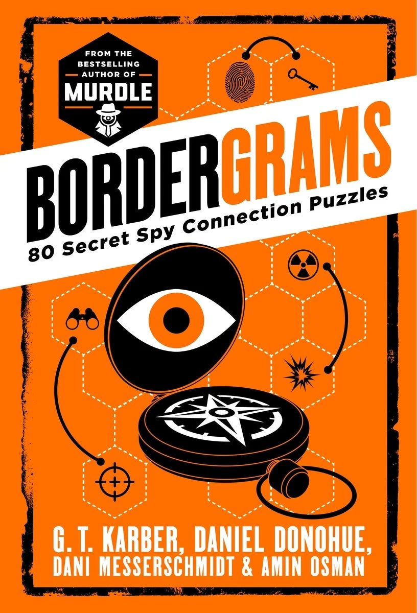 Bordergrams - 80 Secret Spy Connection Puzzles - Murdle