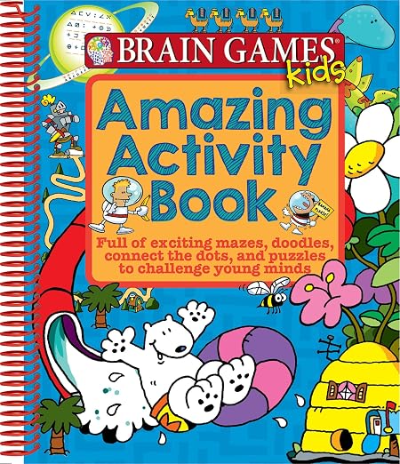 Brain Games Kids Amazing Activity Book