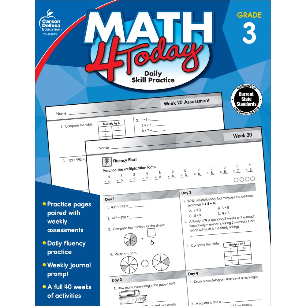 Math 4 Today - Grade 3