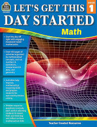 Let’s Get This Day Started Math - Grade 1