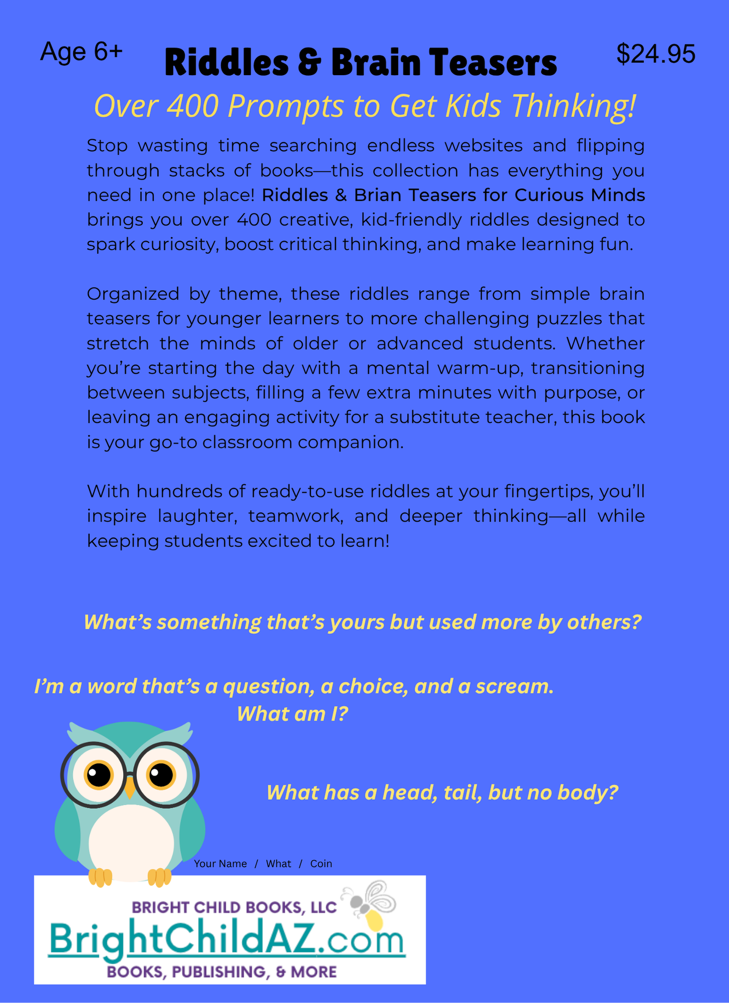 Riddles & Brain Teasers For Curious Minds