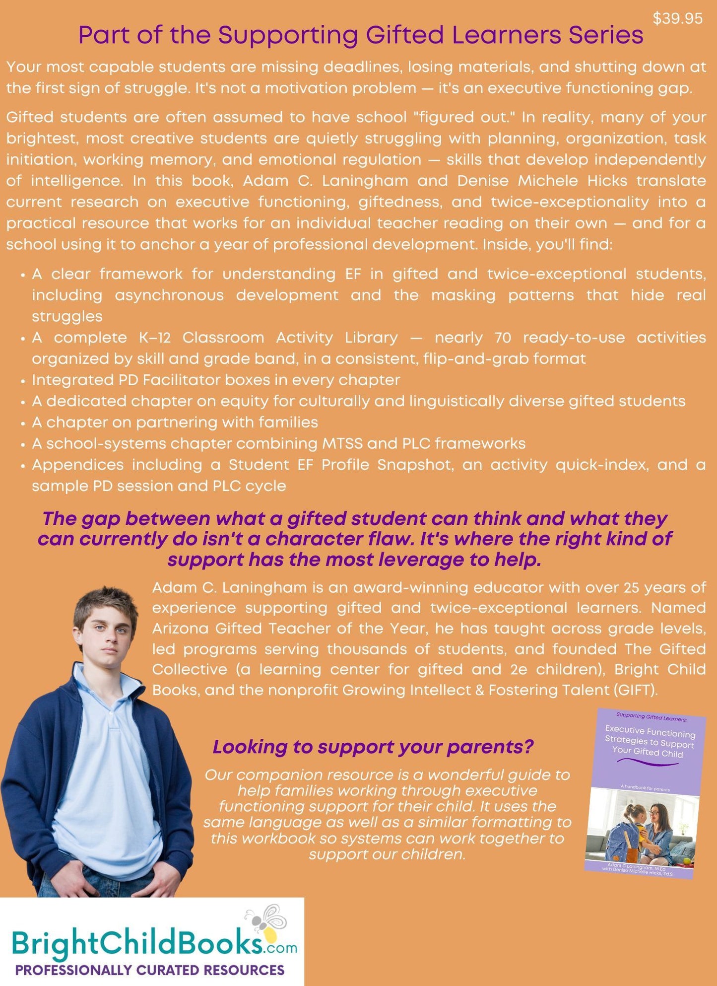 Executive Function Strategies to Support Your Gifted Students: A handbook for educators K-12 (Supporting Gifted Learners)