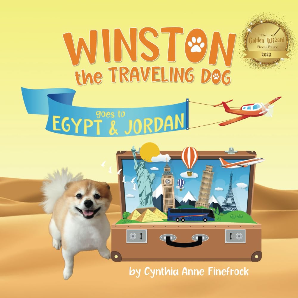 Winston The Traveling Dog Goes To Egypt & Jordan