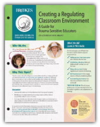 Creating A Regulating Classroom Environment - A Guide For Trauma-Sensitive Educators