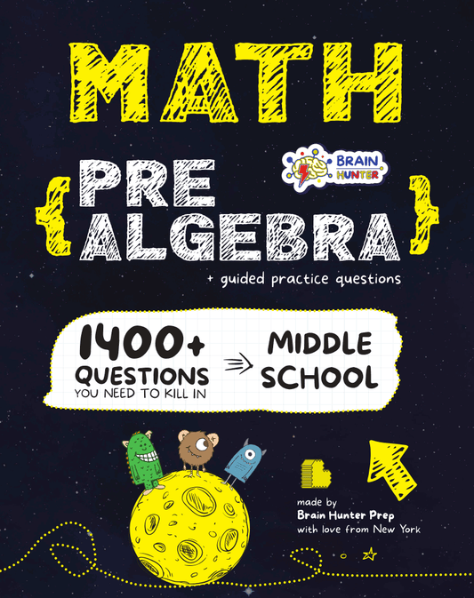 Math {Pre Algebra} + Guided Practice Questions