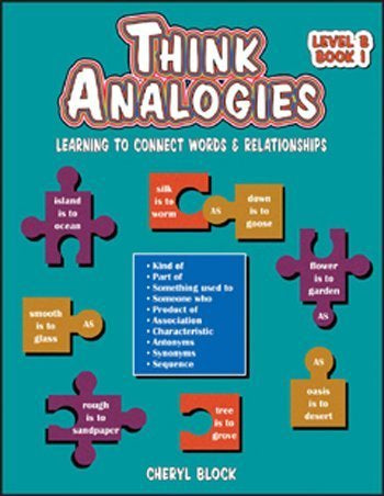 Think Analogies - Level B - Book 1 - Grades 6-8