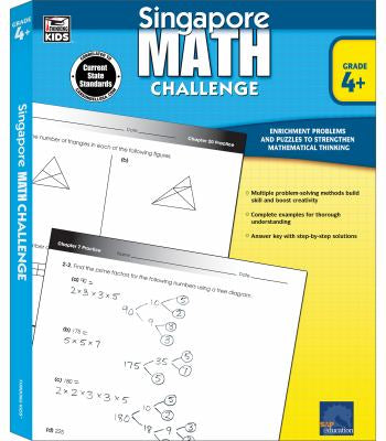 Singapore Math Challenge - Grade 4+